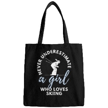 Discover Ski Girl Skiing Skier Gift Bags
