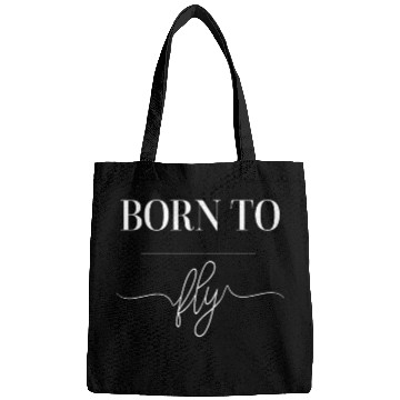 Discover BORN TO FLY, for aviation lovers and pilots Bags
