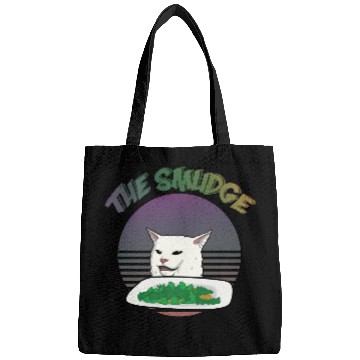 Discover Smudge The Cat Meme Bags