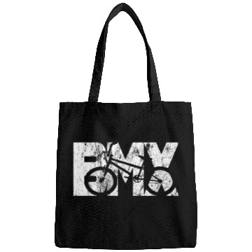 Discover Cool Vintage BMX bike fan racing for boys kids Bags