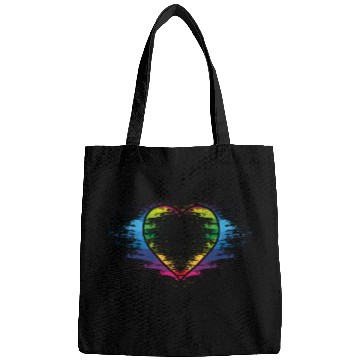 Discover Rainbow heart Bags