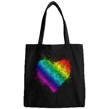 Discover Rainbow Heart Vintage <3 Bags