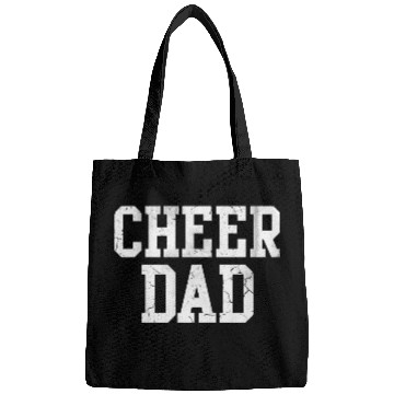 Discover Cheer Dad Cheerleader Cheerleading Father Bags