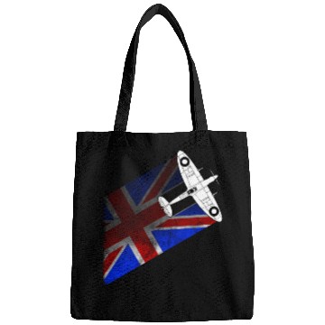 Discover Spitfire UK Flag Mk.1 RAF British WWII Bags