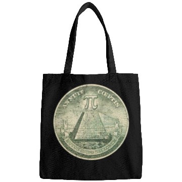 Discover Illuminati Pi Great Seal 3.14 Pi Day Bags