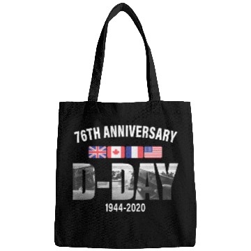 Discover D-Day Normandy 76th Anniversary Bags