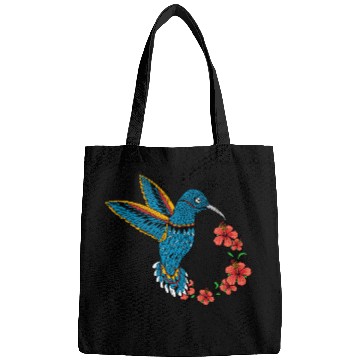 Discover Humming bird hibiscus Bags