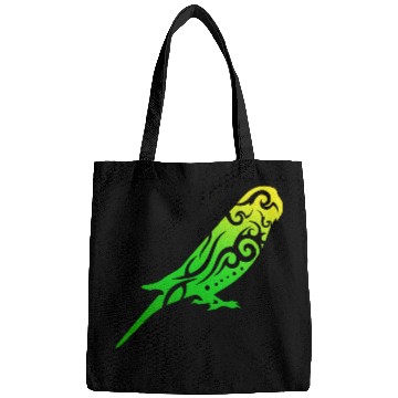 Discover T Tattoo Budgie Bird Gift Idea Bags