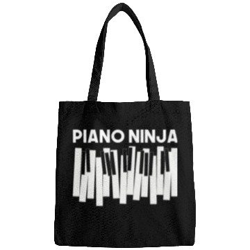 Discover Humor Piano Design Quote Piano Ninja Bags