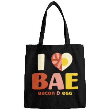 Discover I love Bae Bacon And Egg Food Lover Gift Bags