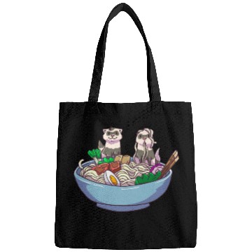 Discover Ramen Ferret Anime Bags