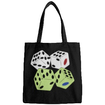 Discover roll ludo dice Bags