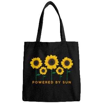 Discover Sunflower Powered By Sun Summer Gift Idea Bags