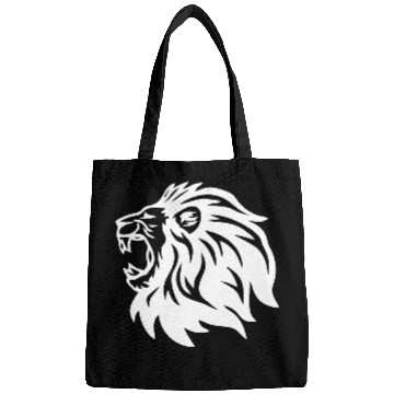 Discover roaring lion head Bags