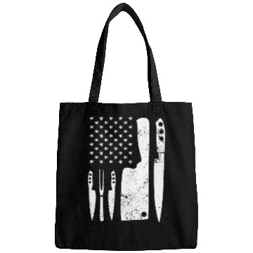 Discover Chef Knife - Patriotic Easter US Flag Bags