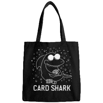 Discover Funny Card Shark Poker Player Gift Bags