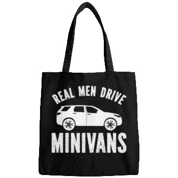 Discover Real Men Drive Minivans Bags