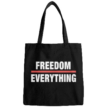 Discover Freedom over Everything Bags