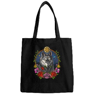 Discover Psychedelic Wolf Bags