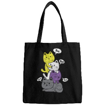 Discover Non Binary Cats They Their Meow Them Bags