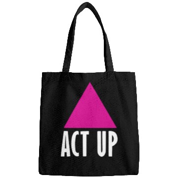 Discover Act Up - Silence Death AIDS Bags