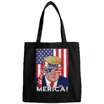Discover 4th Of July Trump Merica USA Boys Girls Kids Bags