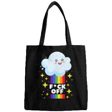 Discover Rainbow Cloud Pride Gay LGBT Equality Bags