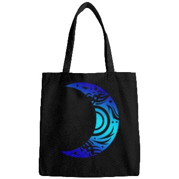 Discover T Tattoo Moon Half Shape Moon Lover Gift Idea Bags