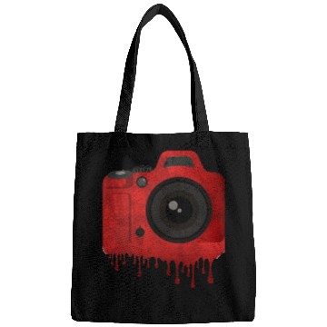 Discover Red splatter camera Bags