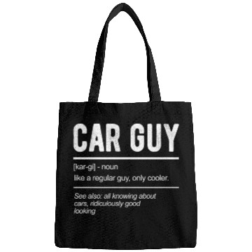 Discover Car Guy Definition Bags