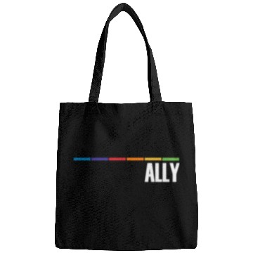 Discover Gay pride LGBT ally Bags