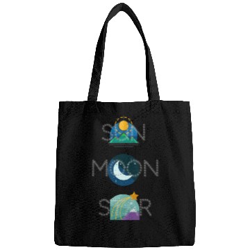 Discover sun moon and star Bags