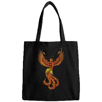 Discover phoenix bird Bags