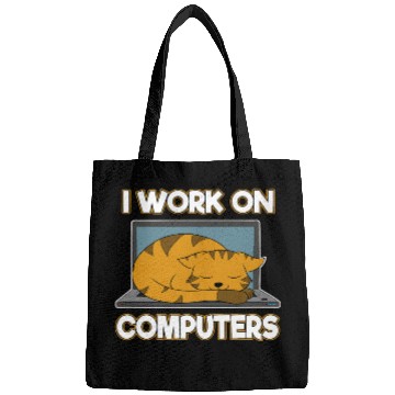 Discover I Work On Computers Gift Coding Bags For