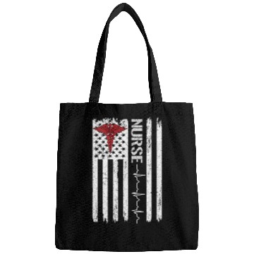 Discover Vintage Nurse Flag Bags
