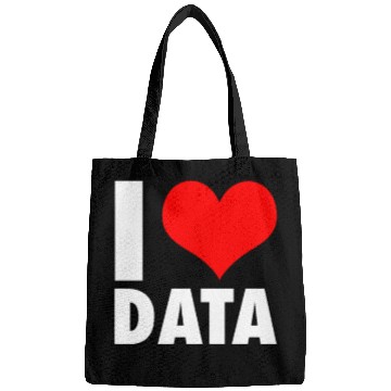 Discover I love Data Programmer Bags