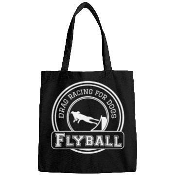 Discover flyball drag racing dogs Bags