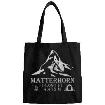 Discover Matterhorn mountain hiking altitude Alps Bags