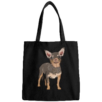 Discover Brown chihuahua dog | chihuahua dog lover Bags