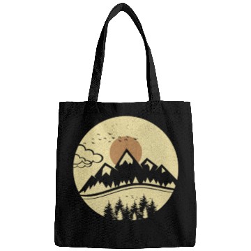Discover Tri blend Nature Print Bags