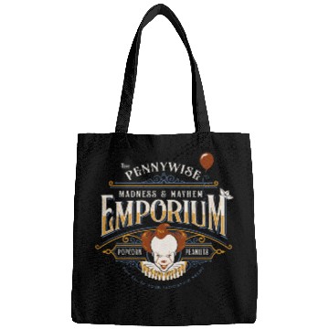 Discover The Pennywise Madness & Mayhem Emporium Bags