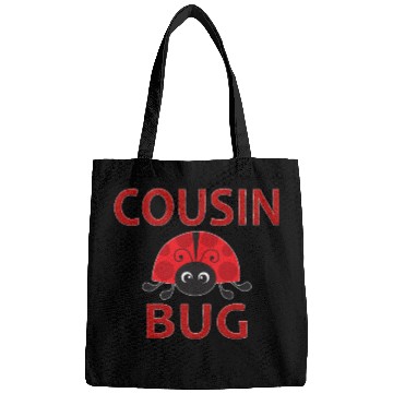 Discover Cousin Bug Funny Ladybug Cousin Bags