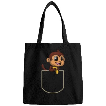 Discover Ape In The Pocket Gift Monkey Pocket Bags