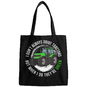 Discover Green Tractor Bags