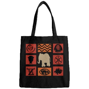 Discover African abstract modern tribal pattern art Bags