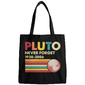 Discover Pluto Never Forget 1930 2006 Bags