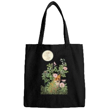 Discover Night Fox Under Wild Rose Bags