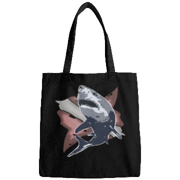 Discover Scuba Diving Shark Gift holiday retro Bags
