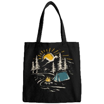 Discover Camping Hiking Nature Mountain River Bags