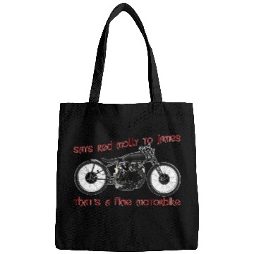 Discover Says Red Molly to James Bags